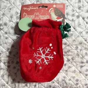 HugSmart Red Puzzle Hunter Dog Toy